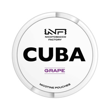 Cuba White - Grape 16mg · 3-dots — buy online at VapeCity UK