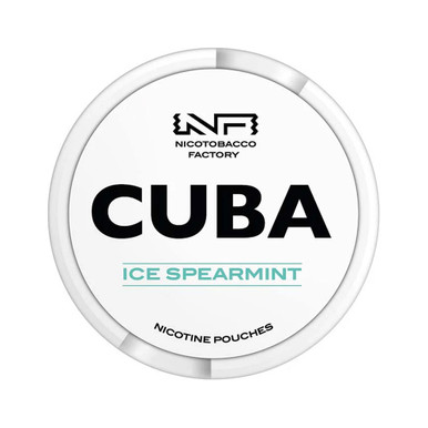Cuba White - Ice Spearmint 16mg · 3-dots — buy online at VapeCity UK
