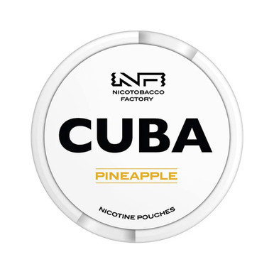 Cuba White - Pineapple 16mg · 3-dots — buy online at VapeCity UK