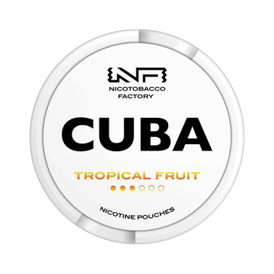 Cuba White - Tropical Fruit 16mg · 3-dots — buy online at VapeCity UK