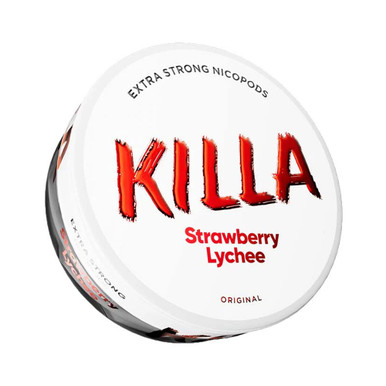 Killa - Strawberry Lychee Extra Strong 16.5mg · High — buy online at VapeCity UK