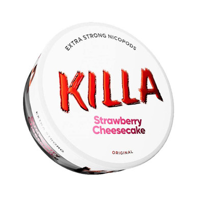 Killa - Strawberry Cheesecake Extra Strong 16.5mg · High — buy online at VapeCity UK