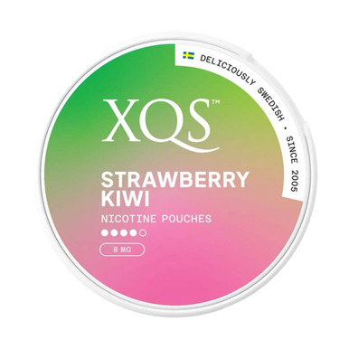 XQS - Strawberry Kiwi 8mg · 4-dots — buy online at VapeCity UK