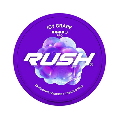 Rush - Icy Grape Pro 11mg · 4-dots — buy online at VapeCity UK