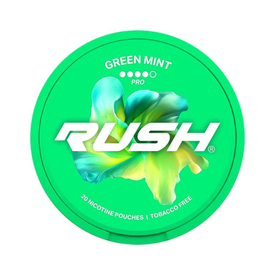 Rush - Green Mint Pro 11mg · 4-dots — buy online at VapeCity UK