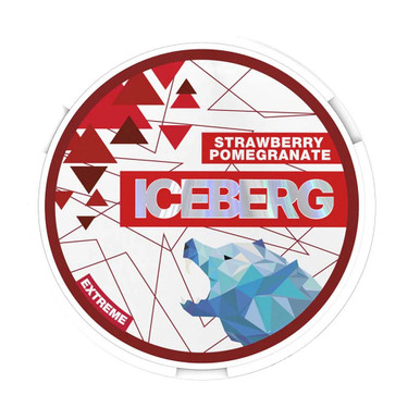 Iceberg - Strawberry Pomegranate 50mg · 5-dots — buy online at VapeCity UK