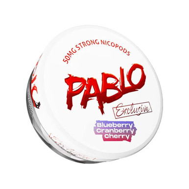 Pablo Exclusive - Blueberry Cranberry Cherry 50mg · Extra Strong — buy online at VapeCity UK