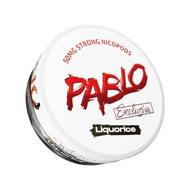 Pablo Exclusive - Liquorice 50mg · Extra Strong — buy online at VapeCity UK