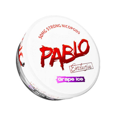 Pablo Exclusive - Grape Ice 50mg · Extra Strong — buy online at VapeCity UK