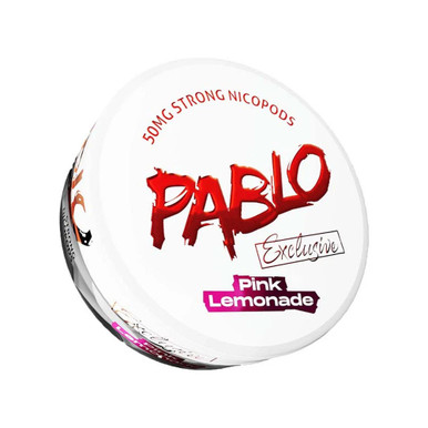 Pablo Exclusive - Pink Lemonade 50mg · Extra Strong — buy online at VapeCity UK