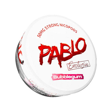 Pablo Exclusive - Bubblegum 50mg · Extra Strong — buy online at VapeCity UK