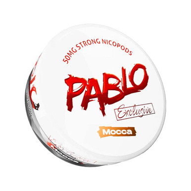 Pablo Exclusive - Mocca 50mg · Extra Strong — buy online at VapeCity UK