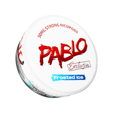 Pablo Exclusive - Frosted Ice 50mg · Extra Strong — buy online at VapeCity UK