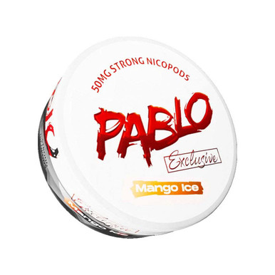 Pablo Exclusive - Mango Ice 50mg · Extra Strong — buy online at VapeCity UK