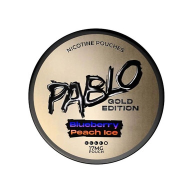 Pablo Gold Edition - Blueberry Peach Ice 17mg · High — buy online at VapeCity UK