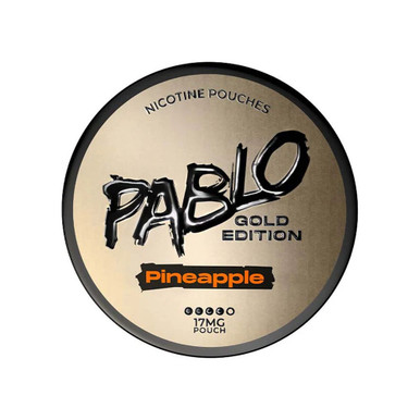 Pablo Gold Edition - Pineapple 17mg · High — buy online at VapeCity UK