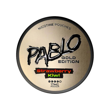 Pablo Gold Edition - Strawberry Kiwi 17mg · High — buy online at VapeCity UK
