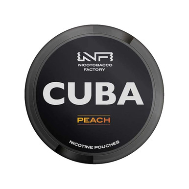 Cuba Black - Peach 43mg · 5-dots — buy online at VapeCity UK