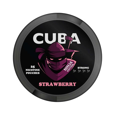 Cuba Ninja - Strawberry 30mg · 4-dots — buy online at VapeCity UK