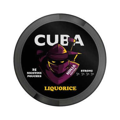 Cuba Ninja - Liquorice 30mg · 4-dots — buy online at VapeCity UK