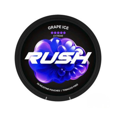 Rush - Grape Ice Extreme 20mg · 5-dots — buy online at VapeCity UK