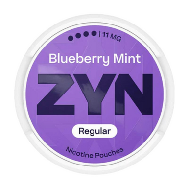 ZYN - Blueberry Mint 11mg · 4-dots — buy online at VapeCity UK