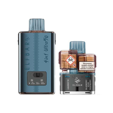 ELFBAR 4 in 1 Ultra50 Prefilled Pod Kit photo 4