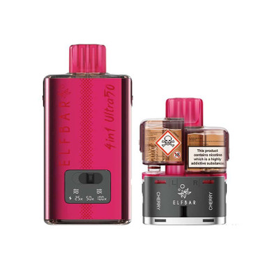 ELFBAR 4 in 1 Ultra50 Prefilled Pod Kit photo 5
