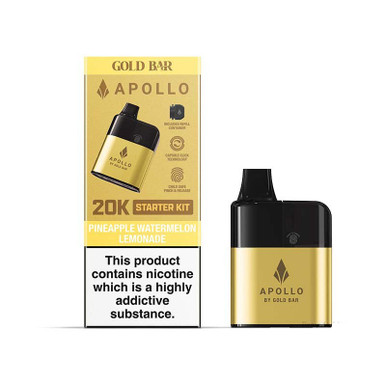 Gold Bar 20K Apollo AIO Big Puff Device photo 6