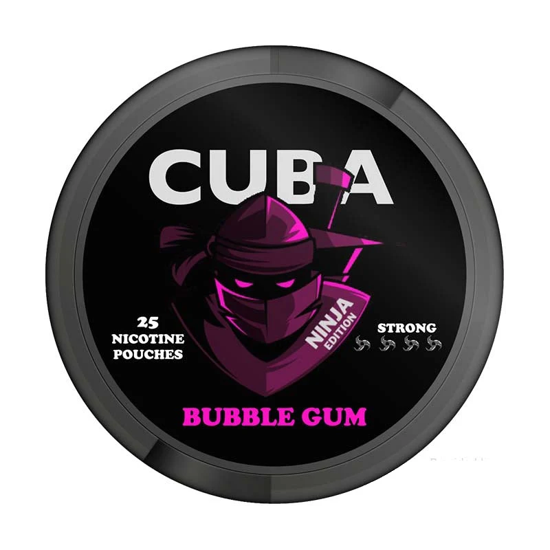 Cuba Ninja - Bubble Gum 30mg · 4-dots — buy online at VapeCity UK