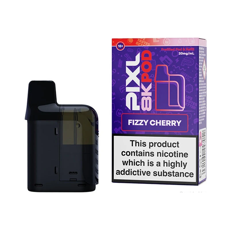 PIXL 8K Prefilled Pod 12ml Fizzy Cherry 20mg — buy online at VapeCity UK