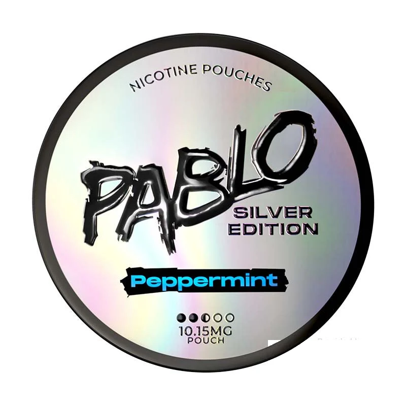 Pablo Silver Edition - Peppermint 10mg · Medium — buy online at VapeCity UK