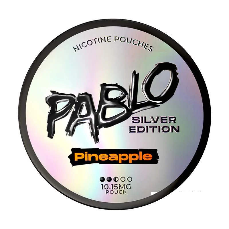 Pablo Silver Edition - Pineapple 10mg · Medium — buy online at VapeCity UK