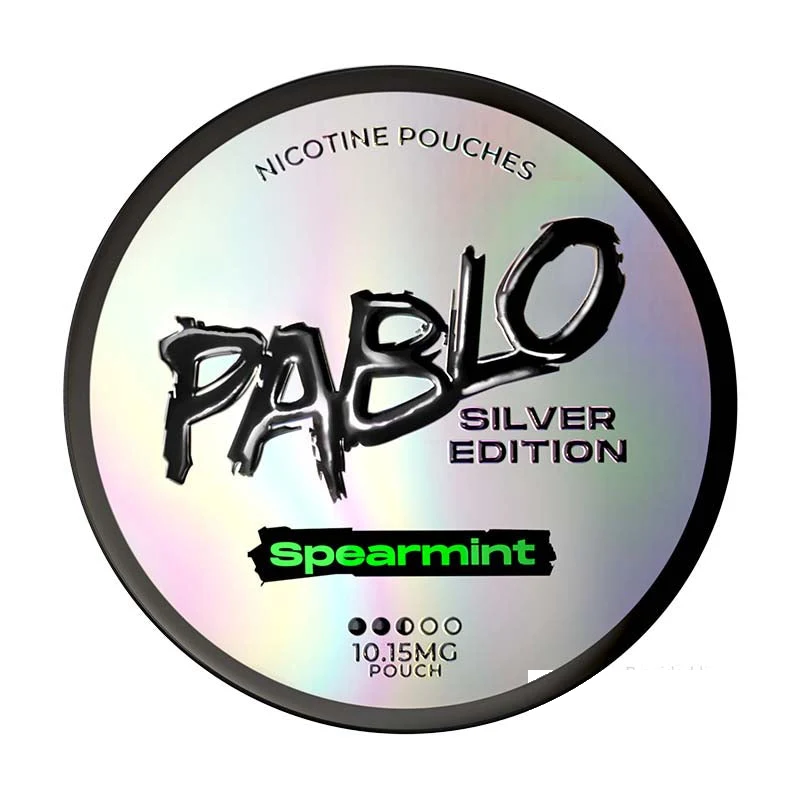Pablo Silver Edition - Spearmint 10mg · Medium — buy online at VapeCity UK