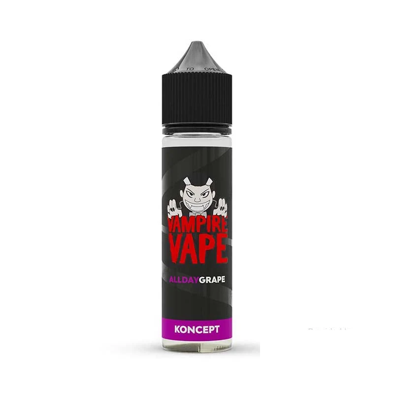 Vampire Vape Koncept 50ml Shortfill All Day Grape — buy online at VapeCity UK