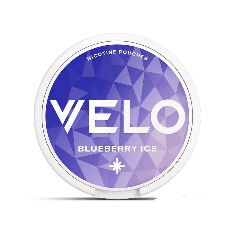 Velo - Blueberry Ice 8mg · 3-dots — buy online at VapeCity UK