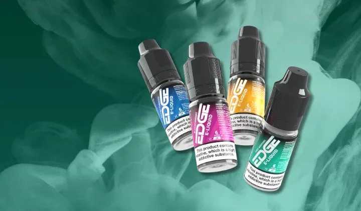 Edge Core e-liquid range 10ml bottles, UK number one freebase brand