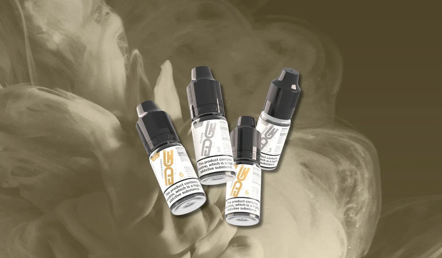 Edge Elite e-liquid range UK, premium double-concentrate 10ml bottles