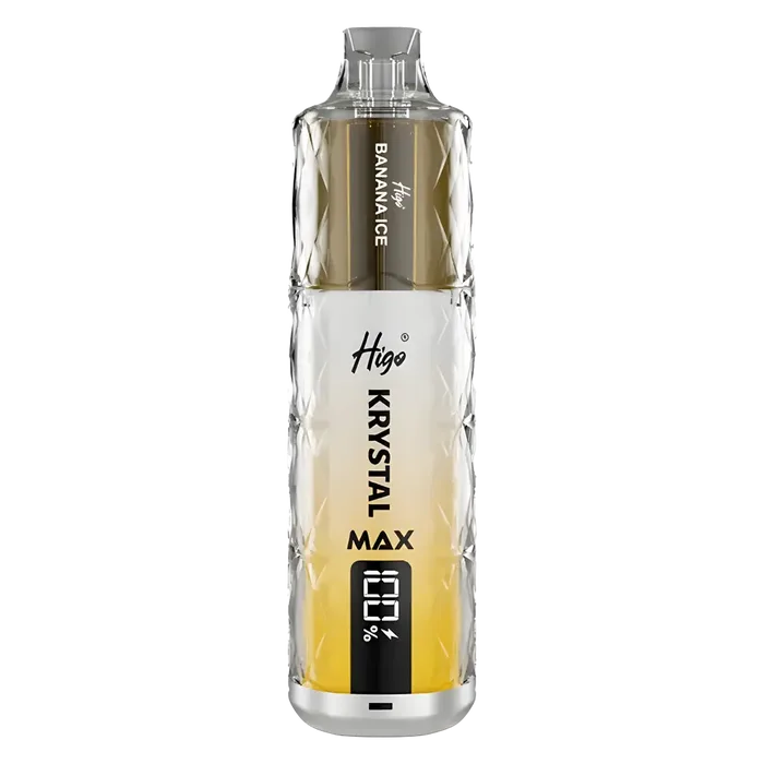 Higo Krystal Max 7500 Banana Ice prefilled pod kit, rechargeable UK vape
