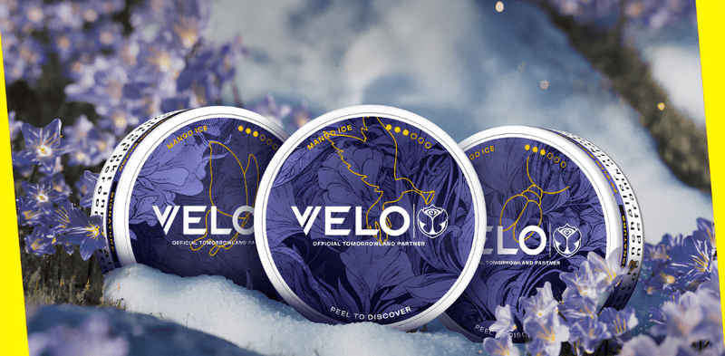 VELO nicotine pouches Tomorrowland limited edition 2026 collaboration