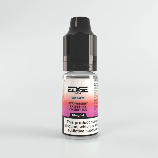 EDGE LIQ Bar Salts 10mg nicotine salt e-liquid bottle showing strength label