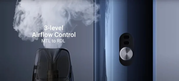 Elf Bar ELFX 3-level airflow control, tuning the pod from MTL to RDL