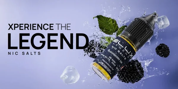 Elux Legend Nic Salt 10ml collection, multiple flavour bottles