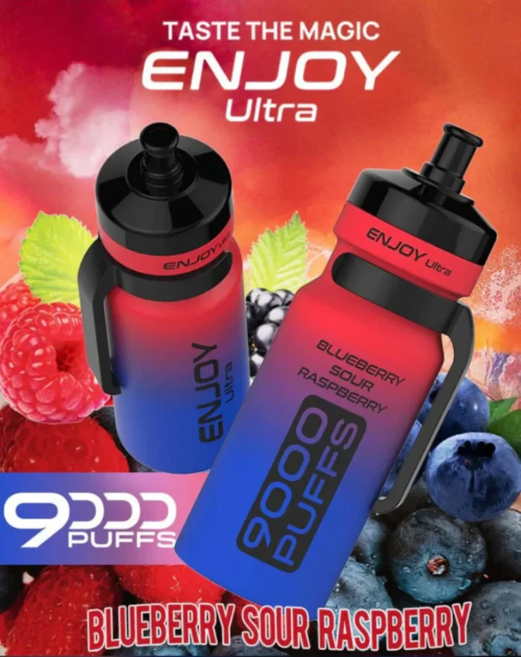 Enjoy Ultra 9000 Blueberry Sour Raspberry replacement pod