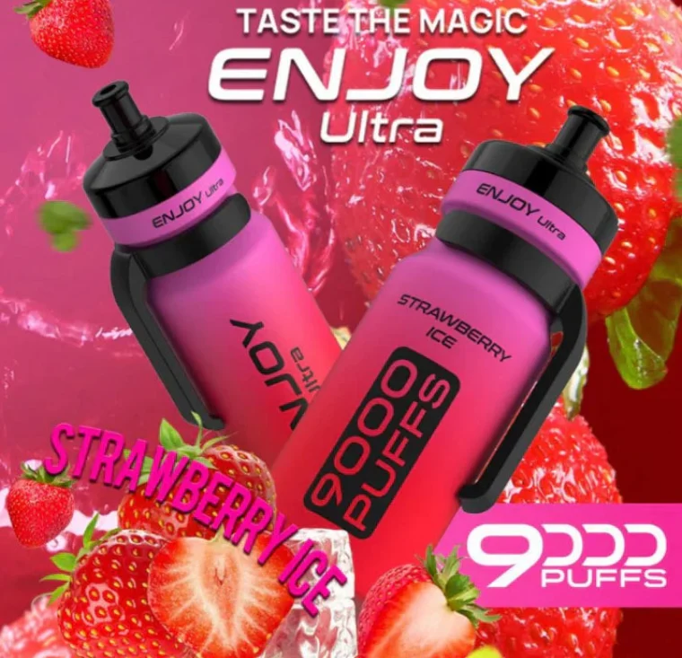 Enjoy Ultra 9000 Strawberry Ice replacement pod