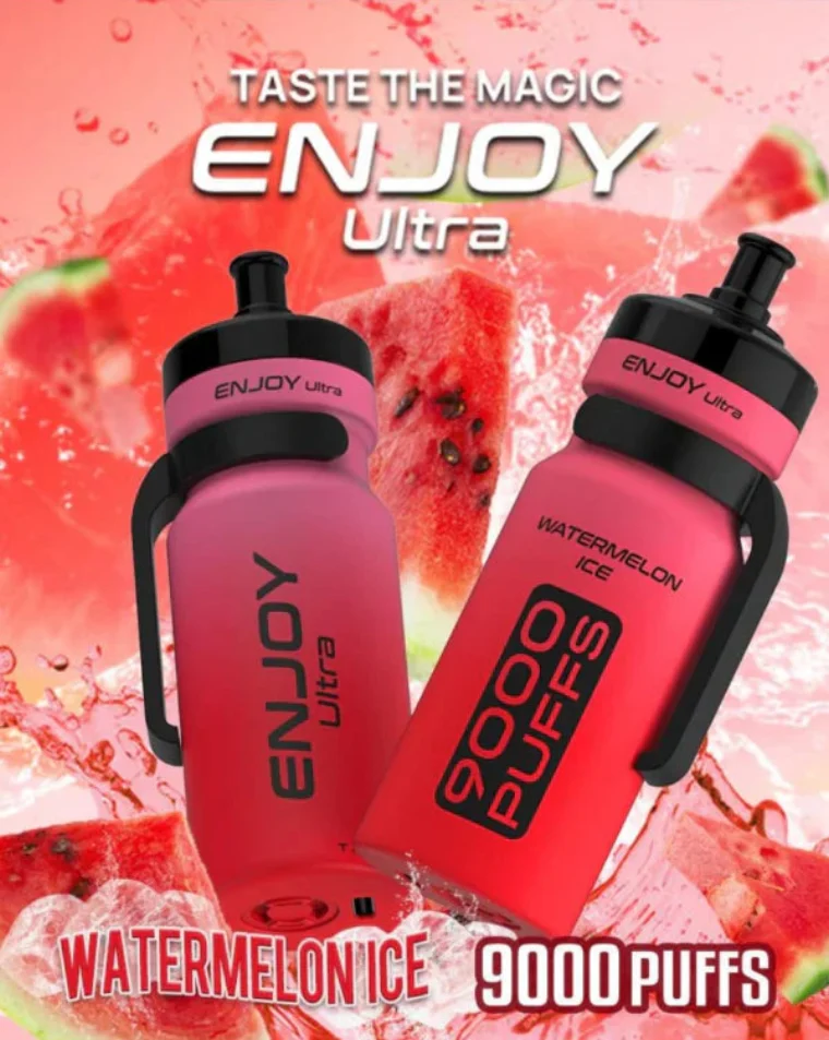 Enjoy Ultra 9000 Watermelon Ice flavour