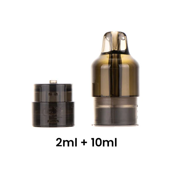 Feoba Pro Plus 10K showing the 2ml prefilled pod and 10ml refill container, 2ml plus 10ml