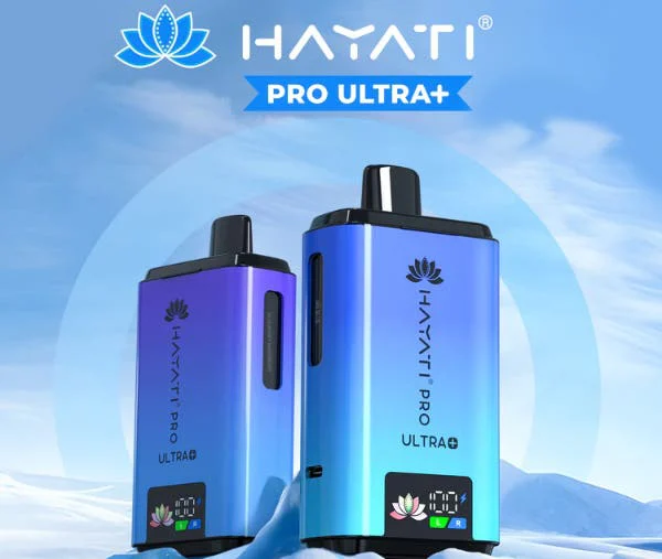 Hayati Pro Ultra+ 25K devices and pods, the twin refill set for the 25K kit