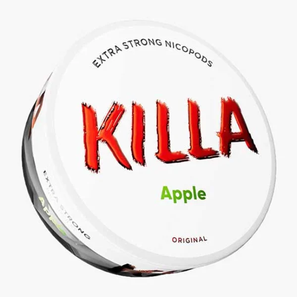 Killa Apple Extra Strong nicotine pouches can
