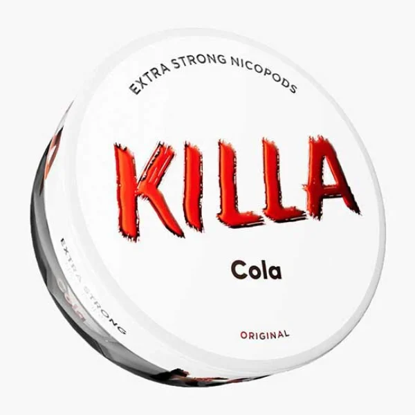 Killa Cola Extra Strong nicotine pouches can